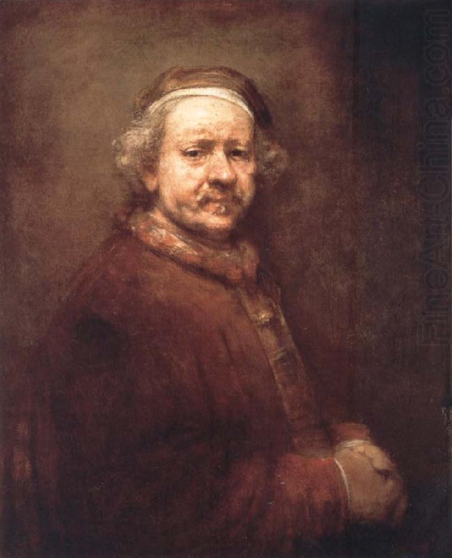 REMBRANDT Harmenszoon van Rijn Self-Portrait at the Age of 63,1669 china oil painting image